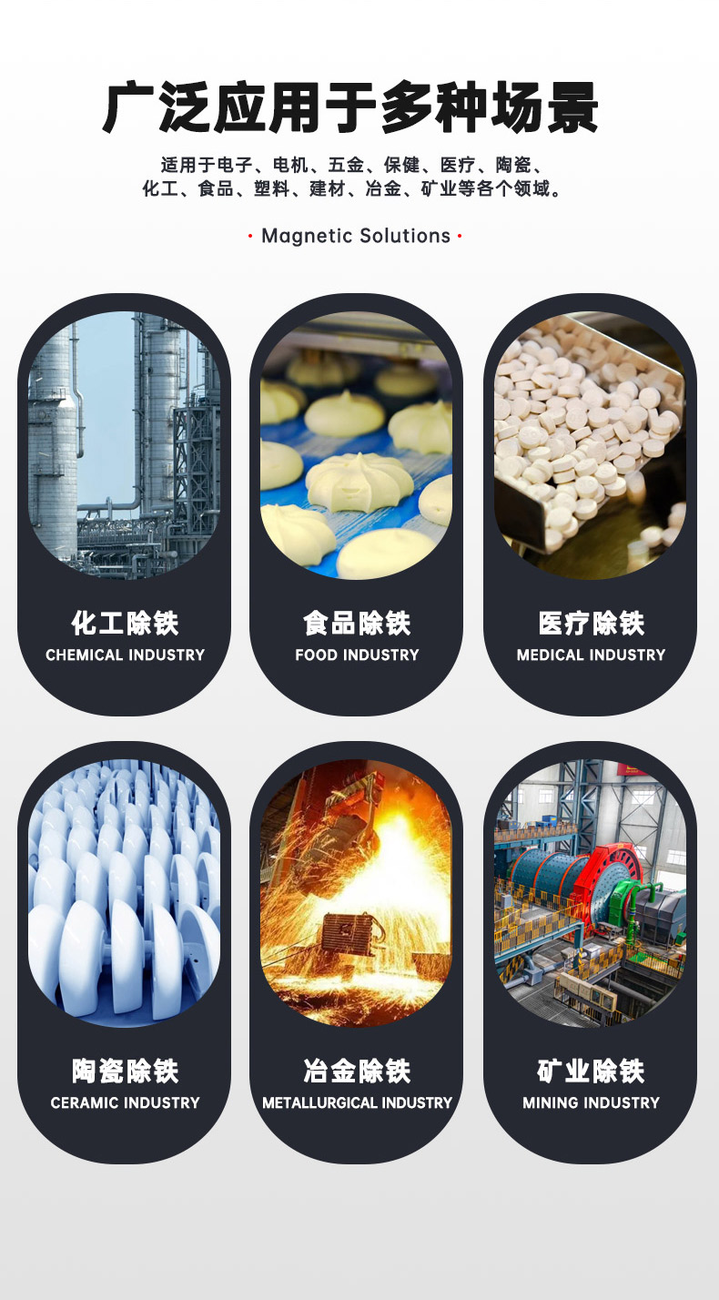 濰坊干粉除鐵器工作原理及應用